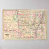Arkansas, Indiaas Territorium Poster (Voorkant)