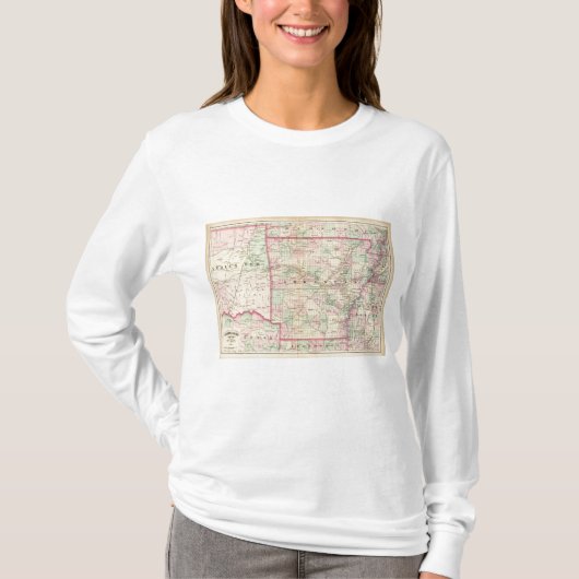 Arkansas, Indiaas Territorium T-shirt (Voorkant)