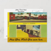 Arkansas, John's Town Motel Briefkaart (Voorkant / Achterkant)