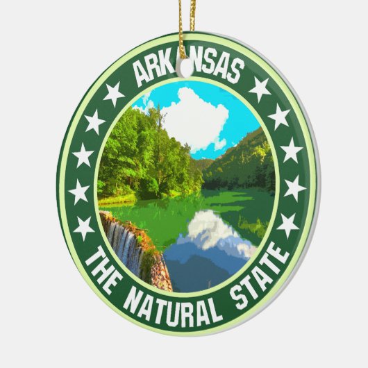 Arkansas Keramisch Ornament (Links)