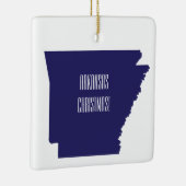 Arkansas kerstversier keramisch ornament (Rechts)