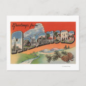 Arkansas (Landscape Scene) - Grote letter Briefkaart (Voorkant)