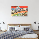 Arkansas (Landscape Scene) - Grote letter Canvas Afdruk (Insitu (Slaapkamer))