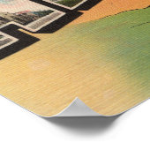 Arkansas (Landscape Scene) - Grote letter Poster (Hoek)