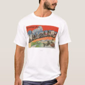 Arkansas (Landscape Scene) - Grote letter T-shirt (Voorkant)