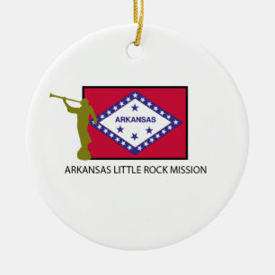 ARKANSAS LITTLE ROCK MISSIE CTR LDS KERAMISCH ORNAMENT