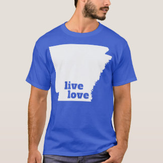 Arkansas Live Love Arkansas T-shirt