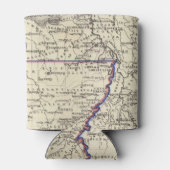 Arkansas, Louisiana en Mississippi Blikjeskoeler (Achterkant)