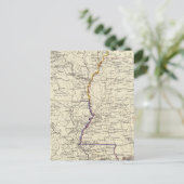 Arkansas, Louisiana en Mississippi Briefkaart (Staand voorkant)