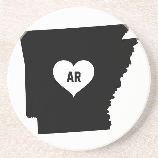 Arkansas Love Zandsteen Onderzetter (Voorkant)