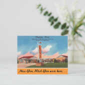 Arkansas, Magnolia Motel Briefkaart (Staand voorkant)