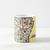 Arkansas Map Mug Koffiemok (Center)