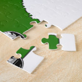 Arkansas Map, Seal and State Faux Quarter Legpuzzel (Zijkant)