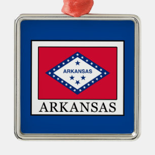 Arkansas Metalen Ornament