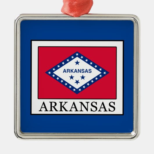 Arkansas Metalen Ornament (Voorkant)