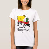 Arkansas Mobile Notary Chick Red Wagon T-shirt (Voorkant)