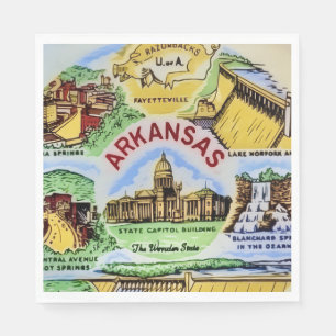 Arkansas-monumentenfeestje Servet