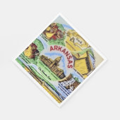 Arkansas-monumentenfeestje Servet (Hoek)