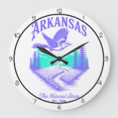 Arkansas Natural State Timepiece Grote Klok (Voorkant)