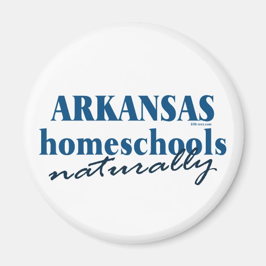 Arkansas Naturally Magneet (Voorkant)