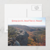 Arkansas Natuur Post Cards Briefkaart (Voorkant / Achterkant)
