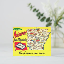 Arkansas - New Home Postcard Briefkaart