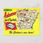 Arkansas - New Home Postcard  Briefkaart (Voorkant)
