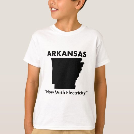 Arkansas - Nu Met Elektriciteit T-shirt (Voorkant)