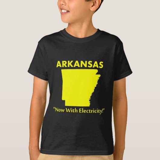 Arkansas - Nu Met Elektriciteit! T-shirt (Voorkant)