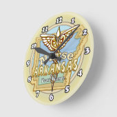 Arkansas Nurse Caduceus Ronde Klok (Hoek)