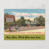 Arkansas, Ole King Cole Restaurant Briefkaart (Voorkant)