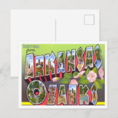 Arkansas Ozarks  Big Letters Briefkaart (Voorkant / Achterkant)