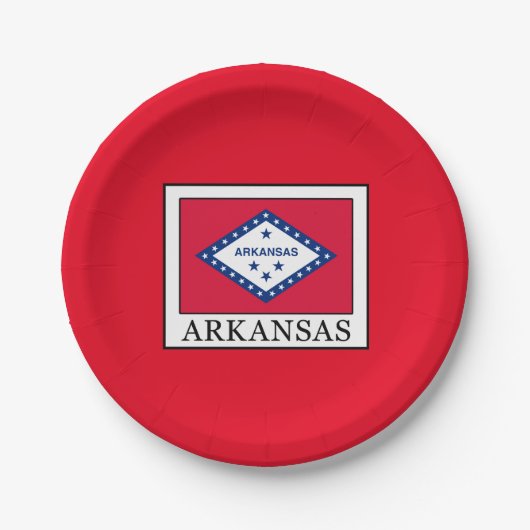 Arkansas Papieren Bordje (Voorkant)