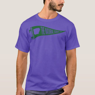 Arkansas Pennant De natuurlijke staat groen T-shirt