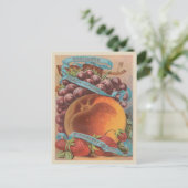 Arkansas  Perzik Strawberry Druiven Briefkaart (Staand voorkant)