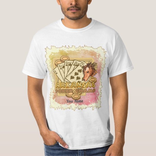 Arkansas Poker T-shirt (Voorkant)