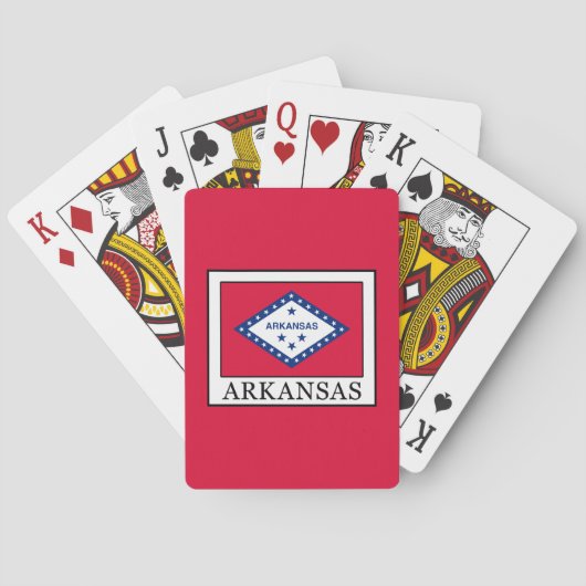 Arkansas Pokerkaarten (Achterkant)