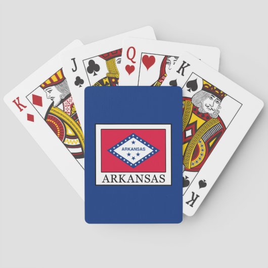 Arkansas Pokerkaarten (Achterkant)