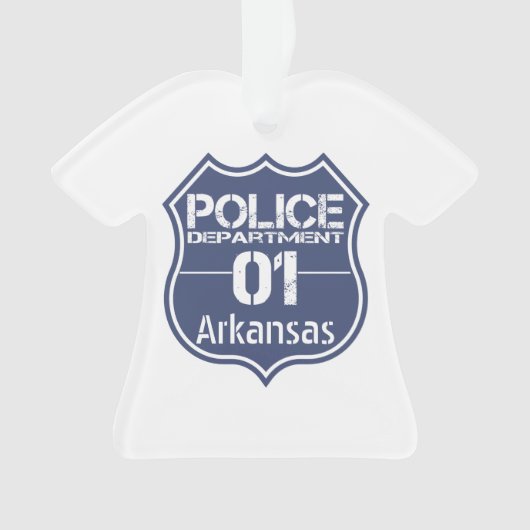 Arkansas Police Department Shield 01 Ornament (voorkant)