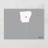 ARKANSAS-postkaart (Verplaatsende Aankondiging) Briefkaart (Achterkant)