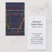 arkansas pride blur visitekaartje (Voorkant / Achterkant)