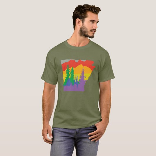 Arkansas Pride T-shirt (Voorkant volledig)