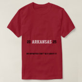 Arkansas Razorbacks 2025 T-Shirt (Design voorkant)
