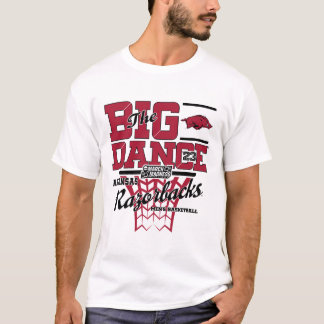 Arkansas Razorbacks March Madness Basketbal Dans T-shirt