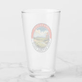 Arkansas Reis Kunstbadge Glas (Achterkant)