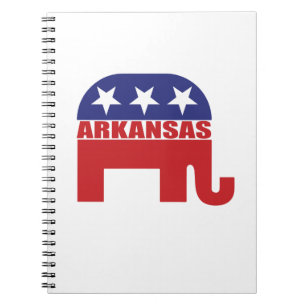 Arkansas Republican Elephant Notitieboek