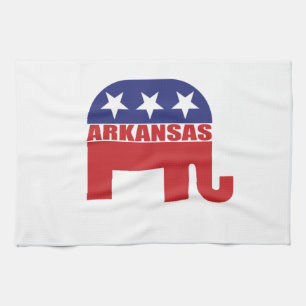 Arkansas Republican Elephant Theedoek