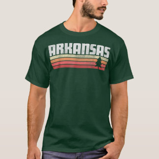 Arkansas Retro Style 70s 90s Home Gif T-shirt