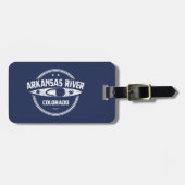 Arkansas River, Colorado Bagagelabel (Voorkant horizontaal)