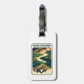 Arkansas River Colorado Kleuren Bagagelabel (Achterkant verticaal)